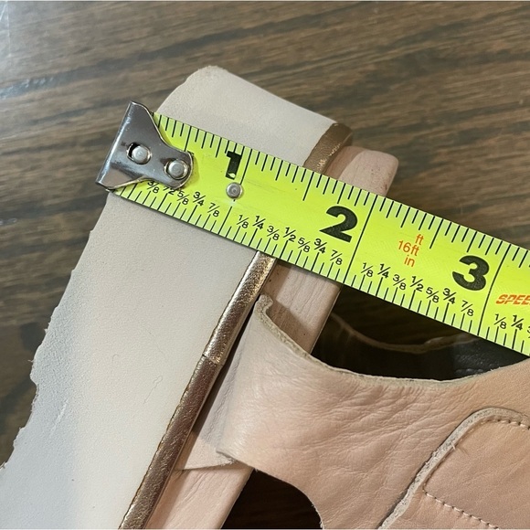 AGL Ankle Strap Platform Ankle Strap Sandal Dusty Rose Leather - Picture 11 of 14